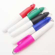 Marcador permanente de Sharpie Marcador indeliable colorido da caneta do marcador da lavanderia com o gancho do ferro do triângulo